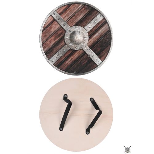 Bouclier rond en bois pour enfant Bouclier rond en bois pour enfant