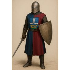 Tabard dur mesure en velours épai