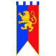 Etendard au lion