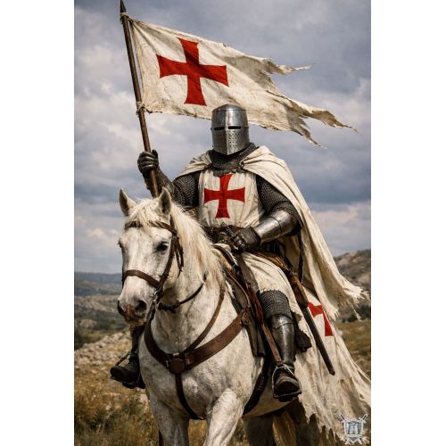 chevalier crois&eacute;