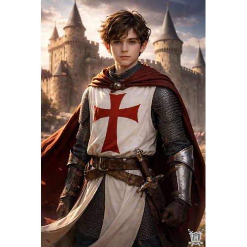 Tabard adolescent templier