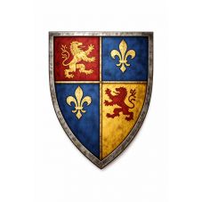 Bouclier en bois personnel