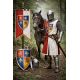 ensemble tabard+bouclier+bannière 