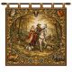 Tapisserie médiévale carrée 100x100cm