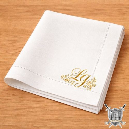 serviettes de table personnalisées serviettes de table personnalisées