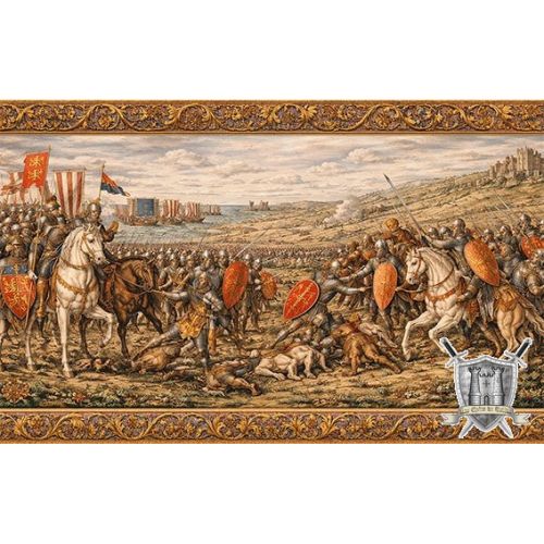 Tapisserie la conqu&egrave;te Normande 130x86 cm