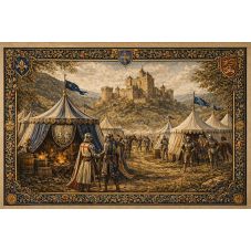 Tapisserie camp de bataille