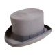 Elégant chapeau haut de forme 19ème siècle