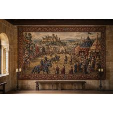 Tapisserie m&eacute;di&eacute;vale 200x300cm