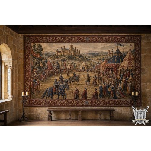 Tapisserie m&eacute;di&eacute;vale 200x300cm