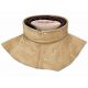 gorgerin cuir et acier